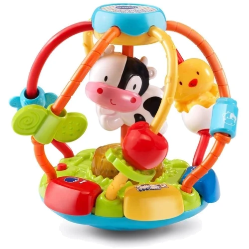Развивающая игрушка-мячик VTech Тряси и крути (80-502926): Возраст от 3-х месяцев