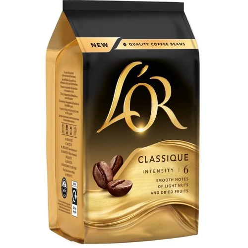 Кофе в зернах L'OR Crema Absolute Classic 200 г (8711000571712)
