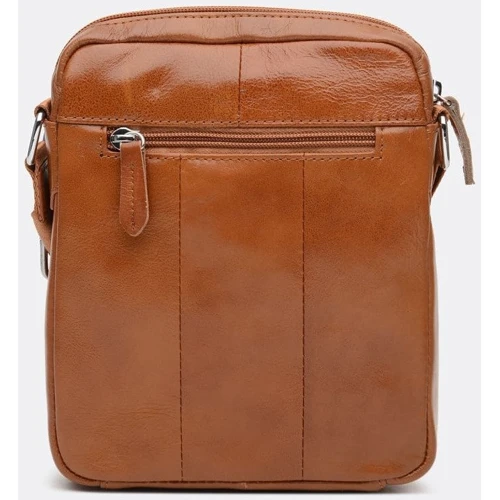 Мужская сумка через плечо Borsa Leather коричневая (K1321-1-coniac): Тип Сумки