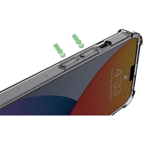 Чехол для iPhone BeCover TPU Case Anti-Shock Grey for iPhone 13 Pro Max (707347): Цвет серый
