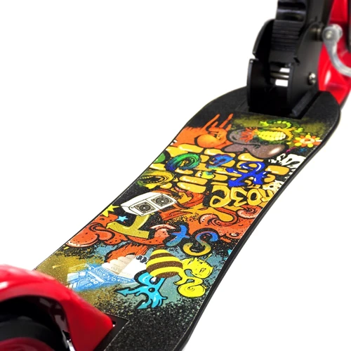 Двухколёсный самокат Scale Sports SS-15 Red: Конструкция рамы складная