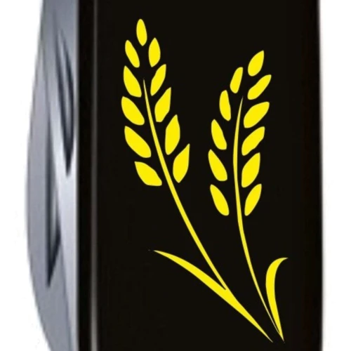 Мультитул Victorinox Spartan Ukraine 91мм/12 функцій/чорний /Колоски пшениці жовті (1.3603.3_T1330u): Кількість інструментів 12