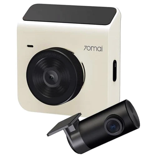 Автомобільний відеореєстратор Xiaomi 70mai Dash Cam A400 Ivory+Rear Cam RC09 Set: Кут огляду, градусів 145