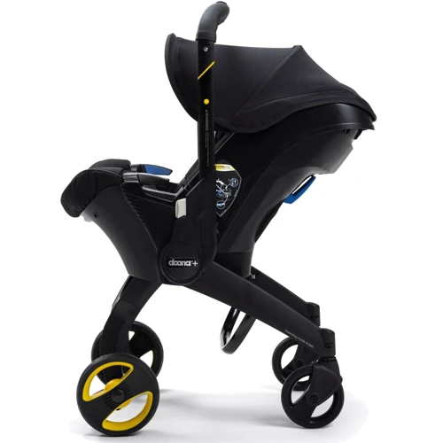 Автокрісло Doona Infant Car Seat Midnight Collection чорний (SP150-20-040-015): Оснащення Боковая поддержка, Анатомическая подушка, Козырек от солнца, Съемный чехол