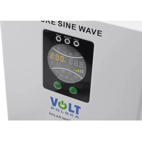 Гібридний сонячний інвертор (hybrid) Volt Polska SINUS PRO 800S (3SPS098012): Напруга акумуляторної батареї, В 12