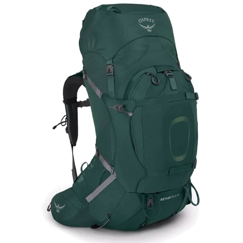 Рюкзак туристический Рюкзак туристический Osprey Aether Plus 60 Axo Green S/M зеленый (009.2440)