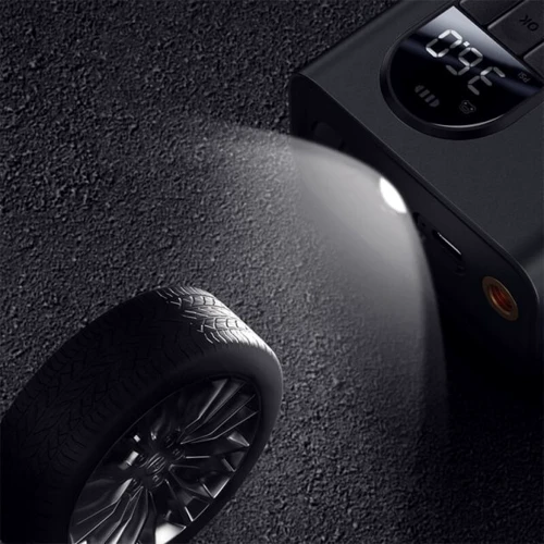 Автомобильный компрессор (электрический) Baseus Energy Source Inflator Pump Black CRNL040001: Питание 12 В