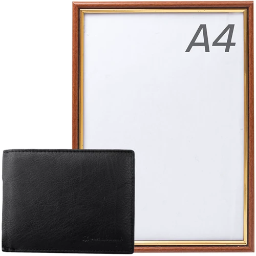 Мужское портмоне DNK Leather черное (DNKN1020-CCF-black): Тип Портмоне