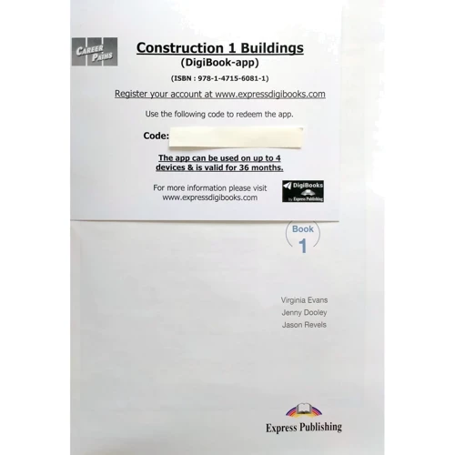 Career Paths: Construction I: Buildings: Student's Book: Производитель Express Publishing