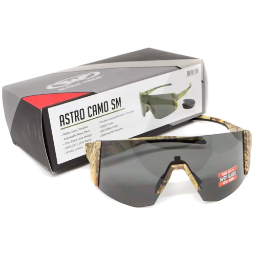 Спортивні окуляри Окуляри захисні Global Vision Astro Camo (gray) сірі у камуфльованій оправі (з можливістю встановлення діоптричної вставки) (GV-ASTRCM-GR) фото 7