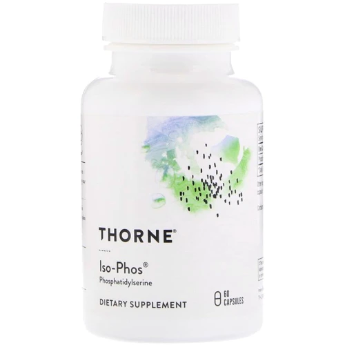 Thorne Research Iso-Phos Phosphatidylserine 60 Caps Фосфатидилсерин