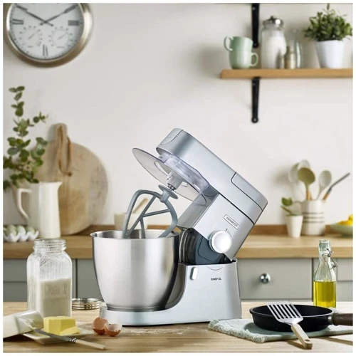 Кухонний комбайн Kenwood KVL 4100 S: Матеріал насадок металл