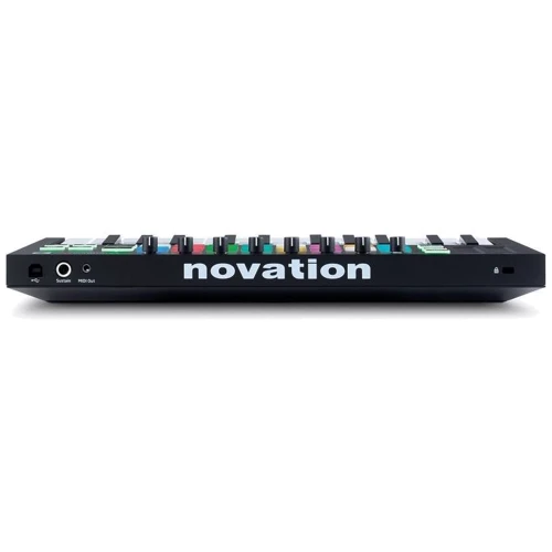 MIDI клавіатура Novation LaunchKey Mini MK3: Роз'єми та інтерфейси USB, MIDI in/out