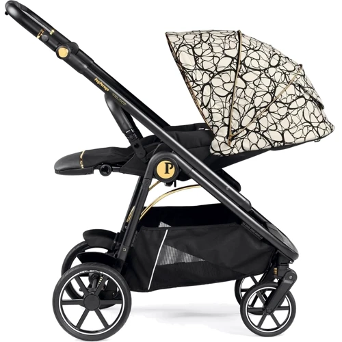 Коляска Peg-Perego 2 в 1 Veloce Grafic Gold графическое золото (PACK-VEL2100000002): Ширина шасси 51 см
