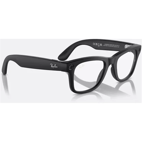 Смарт-очки Ray-Ban Meta Wayfarer Standard Matte Black/Clear to G-15 Green Transitions size M (RW4006 601SM1 50-22) фото 11