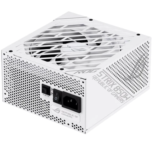Блок живлення ASUS ROG-STRIX-850W-WHITE: Коннектори 20+4pin / 2x4+4pin / 6 HDD / 8 SATA / 6x6+2pin