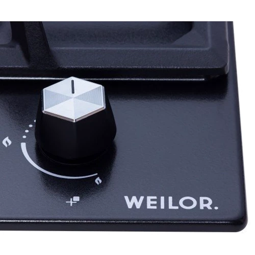 Варочная поверхность газовая Weilor GM W604 BL: Рабочая поверхность эмаль