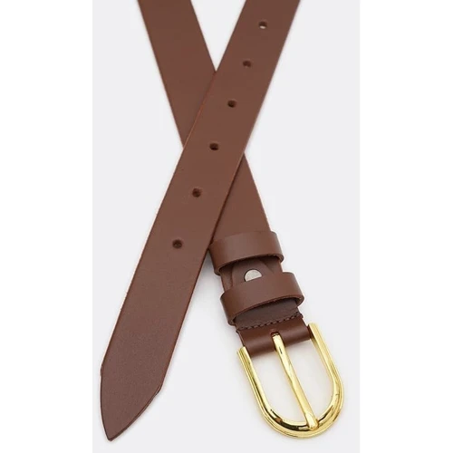 Женский ремень Borsa Leather коричневый (110v1genw51light-brown): Пол Женский