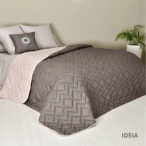 Покрывало IDEIA Izzi двухстороннее шоколад/беж 220х240 см (4820227286300)