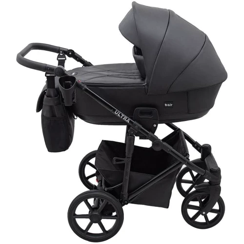 Коляска 2 в 1 Bair Ultra Soft U-452 Черный (680621): Количество блоков 2