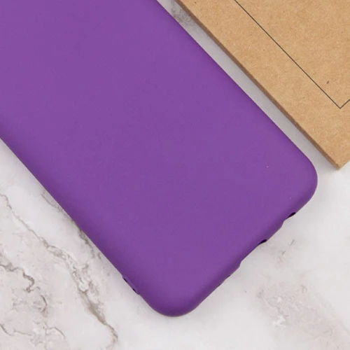 Чехол для телефонов Lakshmi Case Silicone Cover Full Camera Purple for Oppo A17: Материал силикон