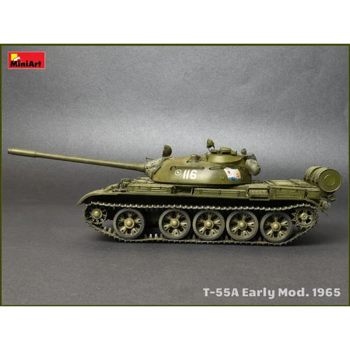 Збірна модель MiniArt Радянський середній танк Т-55А зразка 1965 р ранній (MA37057) фото 9