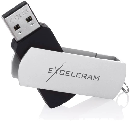 USB-флешка eXceleram 8GB P2 Series USB 2.0 White/Black (EXP2U2WH2B08): Объем памяти 8 GB