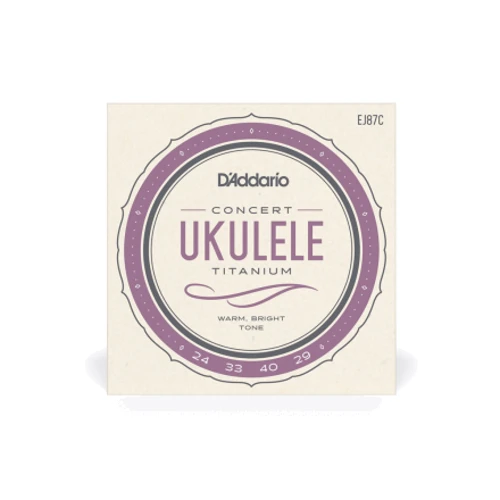 Струна для гитар Струны для сопрано укулеле D"ADDARIO EJ87C