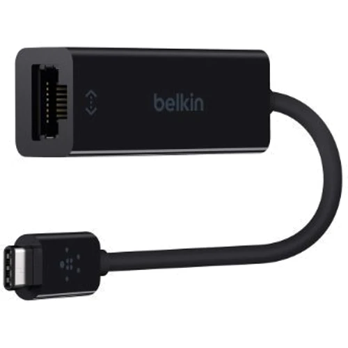 Адаптер Belkin Adapter USB-C to Gigabit Ethernet (F2CU040btBLK): Колір чорний