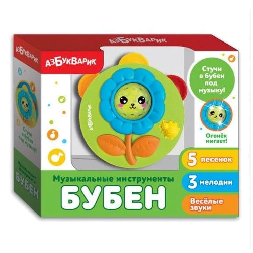 Бубен (Музыкальные инструменты) Зеленый
