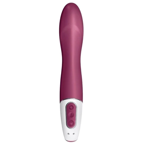 Смарт вібратор точки G Satisfyer Big Heat із функцією підігріву