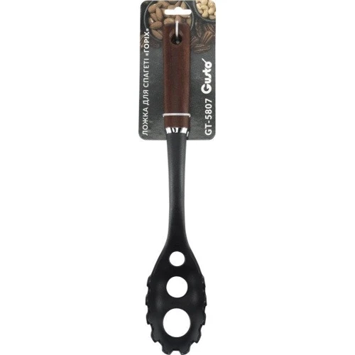 Ложка для спагетті Gusto GT-5807 Горіх нейлон (118609)