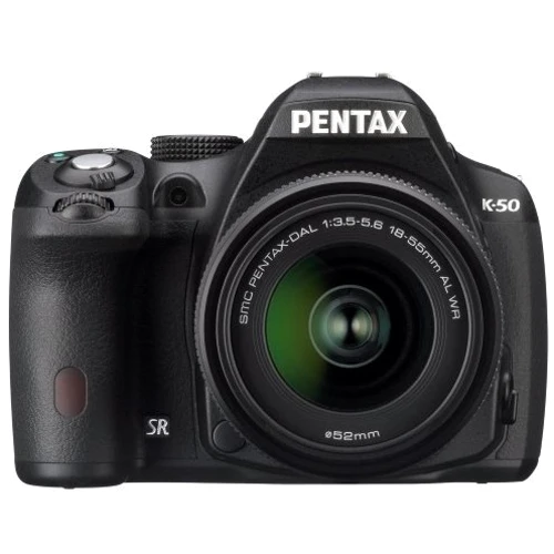 Pentax K-50 Kit (DA L 18-55mm) WR + (DA L 50-200mm) WR Black: Кількість мегапікселів 16.3