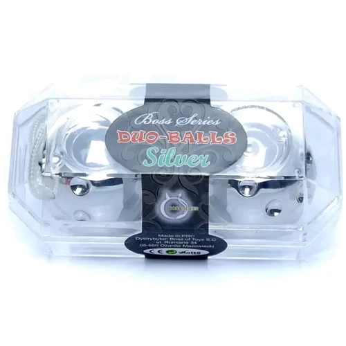 Вагинальные шарики Duo balls Silver, BS6700023