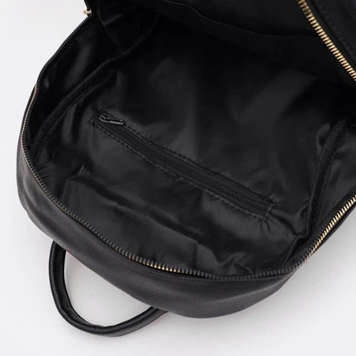 Жіночий рюкзак Monsen чорний (C1nn7051bl-black): Фактура Плетеная, Гладкая, Матовая