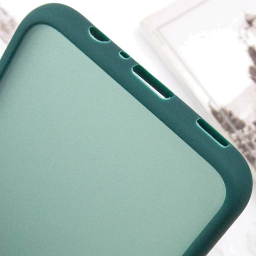 Чохол для телефона Epik TPU+PC Lyon Frosted Case Green для Samsung A042 Galaxy A04e: Плівка в комплекті нет