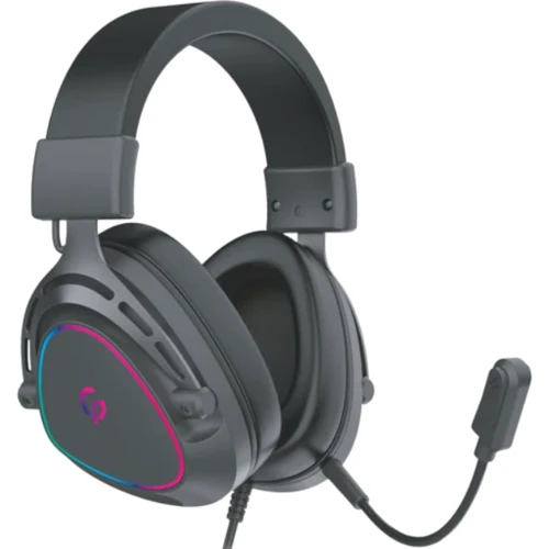 Наушники GamePro HS783 RGB Black: Тип крепления оголовные