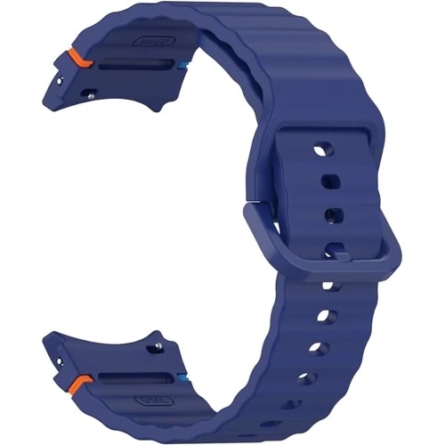 BeCover Strap Ribbed Tape Deep Blue для Samsung Galaxy Watch (20mm) 4 40mm-44mm/5 40-44mm/6 40-44mm/7 40-44mm (712040) фото 7