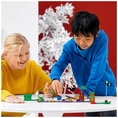 LEGO Super Mario Встреча в джунглях с кусакой на цепи. Дополнительный уровень (71381) фото 7