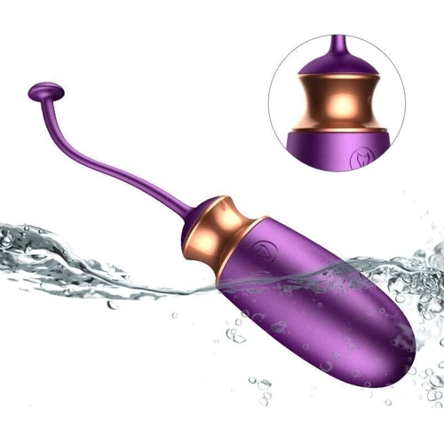 Виброяйцо с подогревом и пультом ДУ - Vibrating Silicone Love EGG USB, BS6300001