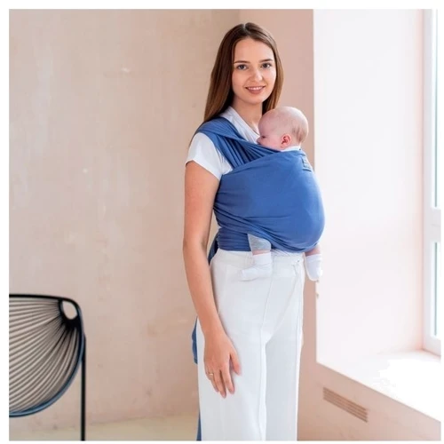 Слинг-шарф Love & Carry Океан, синий (LC426 Трикотаж)