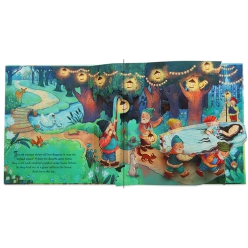 Pop-up fairy tales. Snow White and the Seven Dwarfs / Білосніжка та семеро гномів: Обложка Твердая