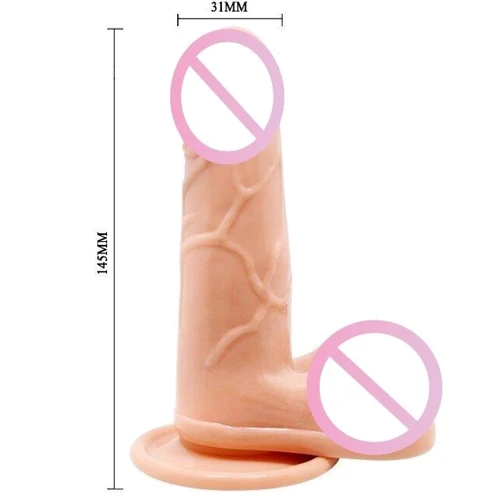 Вибратор на присоске с функцией ротации BARBARA Genie 5,7'' MULTI-SPEED VIBRATOR, BW-008054R
