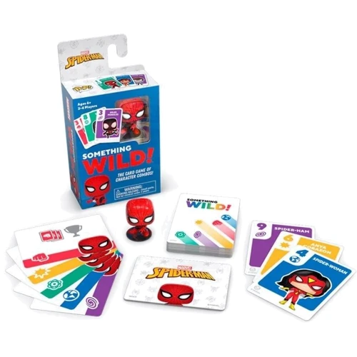 Настільна гра з картками Funko Something Wild Людина-павук (63763): Вид карточные