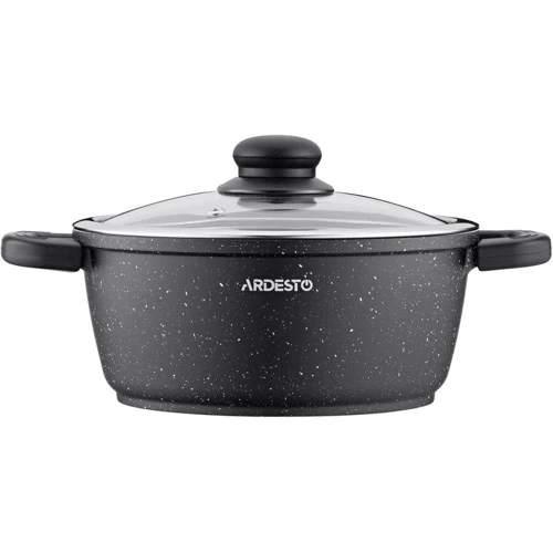 Каструля Ardesto Gemini Anzio з кришкою 20 см 2.5 л (AR2420GE): Діаметр, см 20