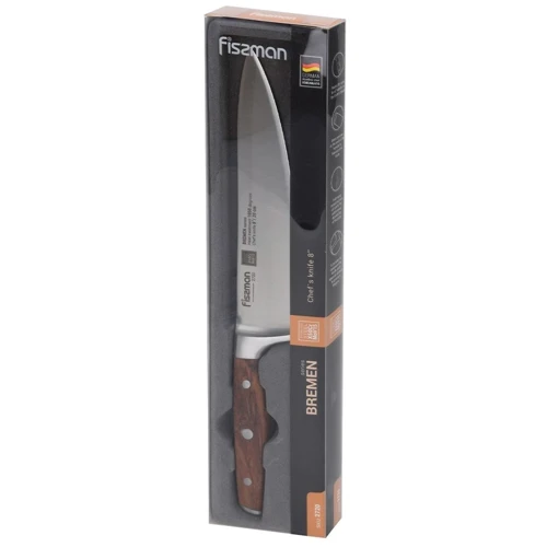 Ніж кухарський Fissman Bremen 20 см (2720): Довжина леза, см 20