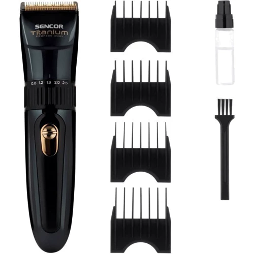 Машинка для стрижки (триммер) Sencor SHP 8900BK: Количество насадок 4
