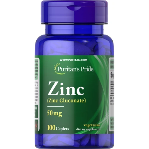 Puritan's Pride Zinc Gluconate 50mg 100tabs