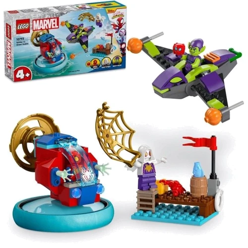 Конструктор LEGO Super Heroes Marvel Spidey проти Зеленого Гобліна 84 деталі (10793): Кількість деталей, шт. 84
