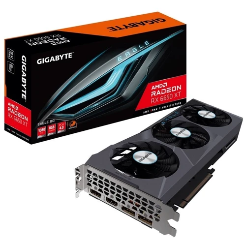 Видеокарта Gigabyte Radeon RX 6650 XT 8Gb EAGLE (GV-R665XTEAGLE-8GD)